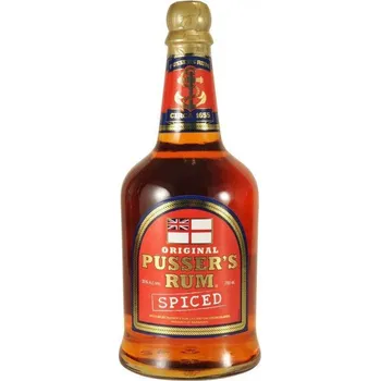 Rum Pussers British Navy Spiced 0,7 l (holá láhev)