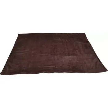 Pelíšek pro psa Deka mikroplyš 70x60 cm pro pejska hnědá - SLEVA 3% s kodem radost25