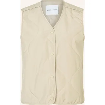 Samsøe Samsøe Dámská Prošívaná Vesta Sayuna, světle zelená, 34