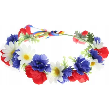 Obraz Lidový věnec KRAKOWSKI vlčí máky folklórní krakovský