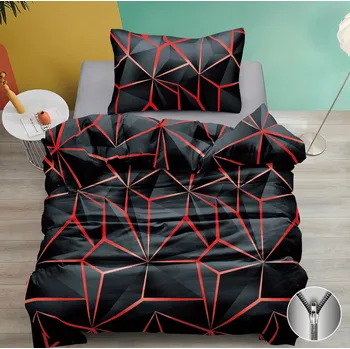 Povlečení Bavlněné povlečení Red shards