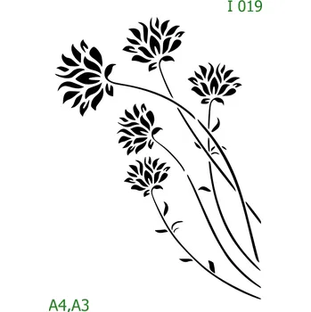 Šablona I 019 - A3 , Lepící fólie