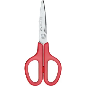 Nůžky PLUS SC-175S červené, 7" 174mm
