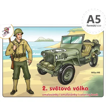 omalovánky Omalovánka A5 - 2. světová válka