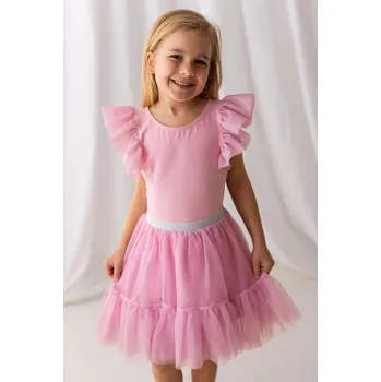 Elegantní dívčí blůzka růžová perla- Lily grey 140 / 10 let