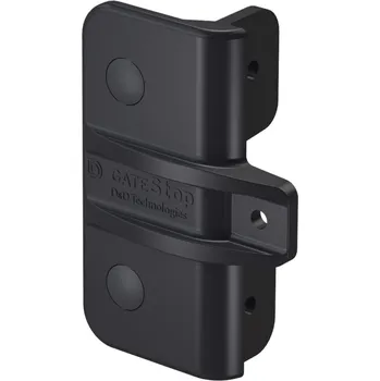 Pohon brány Zarážka pro kovové brány – černá, polymer