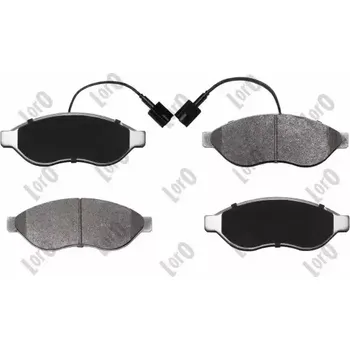 Brzdová destička LORO Sada brzdových destiček LOR 231-01-006