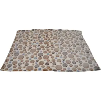 Pelíšek pro psa Deka mikroplyš 70x60 cm pro pejska puntíky - SLEVA 3% s kodem radost25