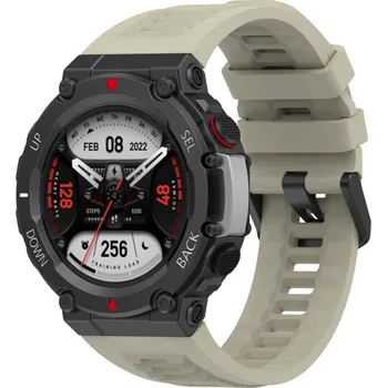 MůjMiBand.cz Silikonový řemínek pro Amazfit T-Rex 2 Barva: šedá