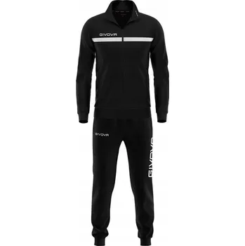 Teplákovka Givova Tuta Givova One černobílý TT012 1003 VELIKOST L