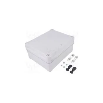 Rozvaděč Kryt univerzální X 194mm Y 241mm Z 107mm polykarbonát šedá