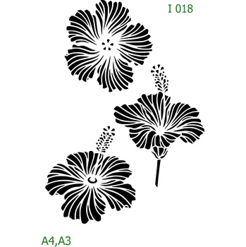 Šablona I 018 - A3 , Nelepící folie