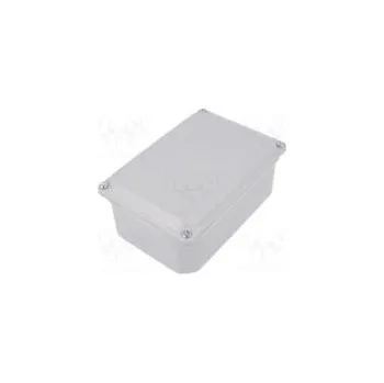 Elektrická zásuvka Kryt univerzální X 105mm Y 155mm Z 61mm ocel šedá IP55 IK07