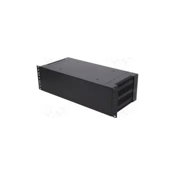 Kryt 19" standardně 3U černá Mat.těl ABS Y 203mm X 431mm