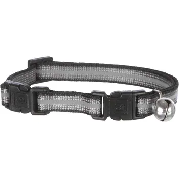 Obojek pro psa TRIXIE Reflexní obojek pro kočky dvojité zabezpečení Barva: šedá