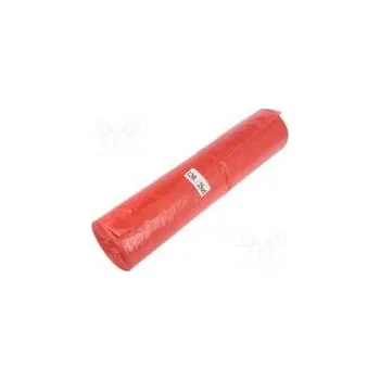 Pytle na odpadky Pytle na odpadky 25ks LDPE Barva červená 120l