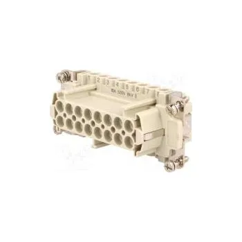 Elektrická zásuvka Konektor HDC zásuvka CNE PIN 16 16+PE velikost 77.27 16A