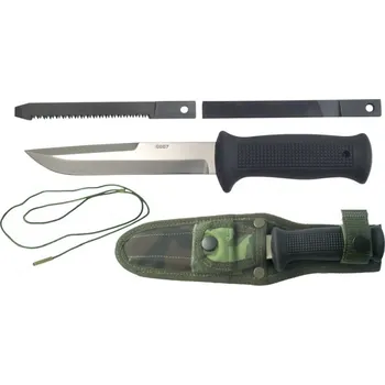 Pracovní nůž MIKOV Nůž s pev. čepelí UTON vz.75/MNS s pouzdrem vz.95 les