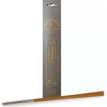 Vonná tyčinka Vonné tyčinky Japonsko Herbs and Earth Pačuli