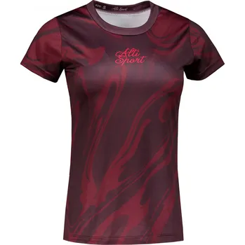 Dámské tričko Dámské funkční triko premium ALTISPORT VOJ/ALW072TR01 WINE RED XL