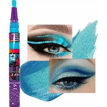 Oční stíny Perleťové tekuté oční stíny s aplikátorem TFT #19