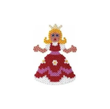 Dětské navlékací korálky Podložka na zažehlovací korálky Hama Midi