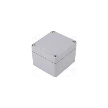 Rozvaděč Kryt univerzální X 75mm Y 80mm Z 57mm GA hliník tmavě šedá