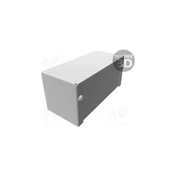 modulární přístroj a rozvaděč Kryt univerzální X 56mm Y 127mm Z 56mm 1411 hliník šedá