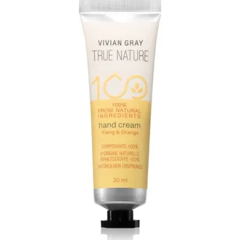 Péče o ruce Vivian Gray True Nature Ylang & Orange hydratační krém na ruce 30 ml