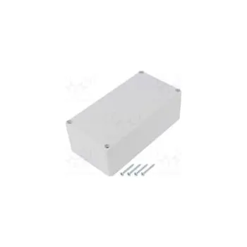 Rozvaděč Kryt univerzální X 82mm Y 158mm Z 55mm ABS šedá