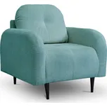 Čalouněné křeslo CLOUDY tyrkysová