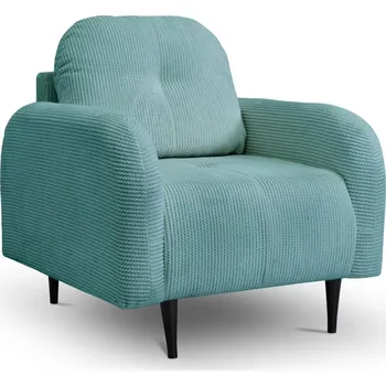 Křeslo Čalouněné křeslo CLOUDY tyrkysová