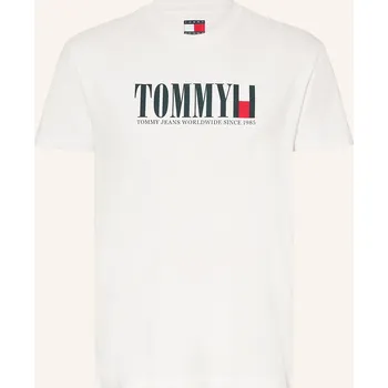 Pánská móda Tommy Jeans Pánské Tričko, režná, L