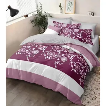 Povlečení Bavlněné povlečení Magenta ornament