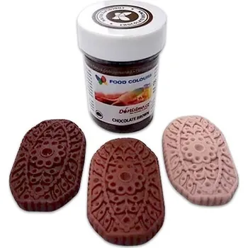 Potravinářské barvivo Gelová barva Food Colours Chocolate Brown