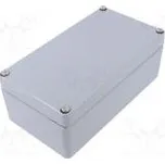 Kryt univerzální X 120mm Y 220mm Z 81mm ALR hliník šedá IP66