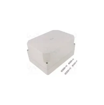 Rozvaděč Kryt univerzální X 180mm Y 254mm Z 137mm plochý TK PS šedá