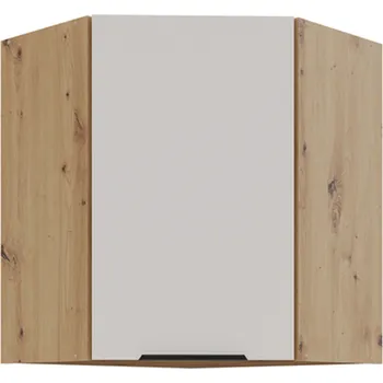 Kuchyňská linka Kuchyň Solea, horní rohová skříňka 60x60 GN-72 1F 45°, kašmír/dub artisan