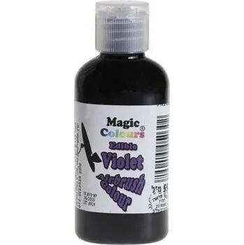 Potravinářské barvivo Airbrush barva 55ml Violet - Magic Colours