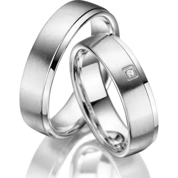 Prsten Snubní prsteny stříbro 925 zirkon SP-SI-002