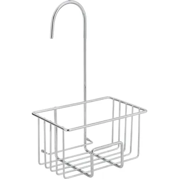 Závěsná koupelnová polička z nerezové oceli v leskle stříbrné barvě Milito – Wenko ID_1778204