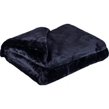 deka JAHU Deka mikroplyš- černá - 200x220cm