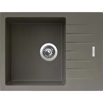 Kuchyňský dřez Sinks PERFECTO 650 Varianta: Sinks PERFECTO 650 Avena + ELASTA nerez/černá