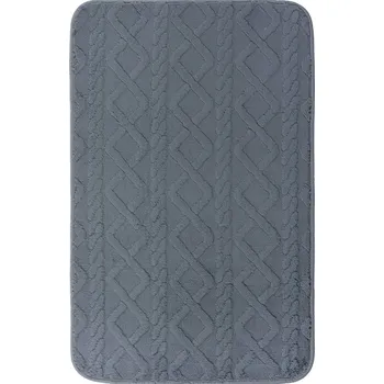 Koupelnová předložka Koupelnová předložka NEW STYLE 3D tmavě šedá různé rozměry Multi Decor Rozměr: 60x90 cm