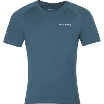 Pánské termo spodní prádlo Pánské bambusové triko s krátkým rukávem Progress E NKR velikost L