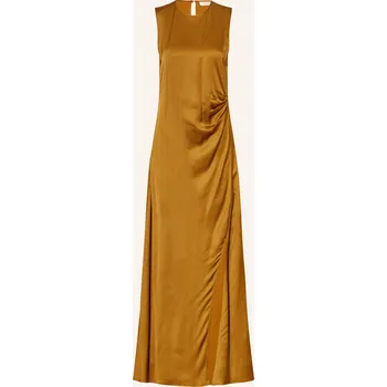 Dámské šaty Inwear Dámské Koktejlové Šaty Kaylaiw Ze Saténu, hnědá, 36