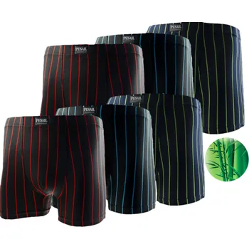 Boxerky Viskózové pánské boxerky Fannifen (Baleni/6ks) Barva: Mix barva, Velikost: 6XL