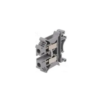 Svorka na lištu PC 0,2÷6mm2 póly 1 svorky 2 šedá Šíř 8,2mm