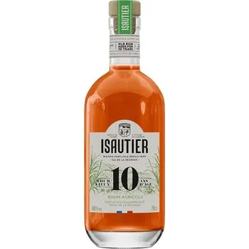 Rum Isautier 10y 40% 0,7 l (holá láhev)