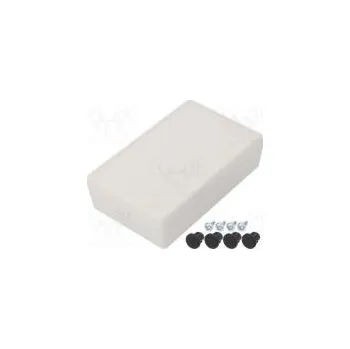 Rozvaděč Kryt univerzální X 57mm Y 92mm Z 25mm ABS světle šedá UL94HB